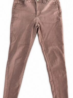 Democracy Ab Solution Jeans Womens 4 Mauve Pink Skinny Ankle Stretch Denim